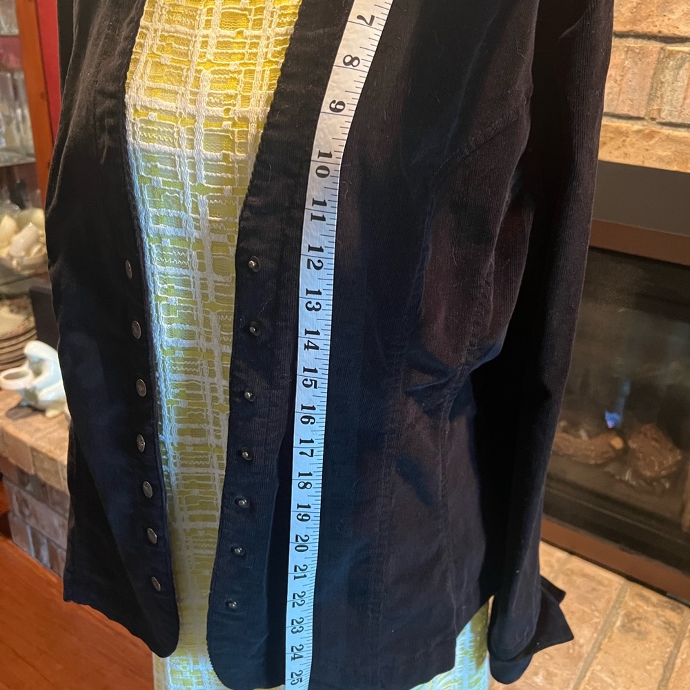 Black Corduroy Jacket - Picture 8 of 11